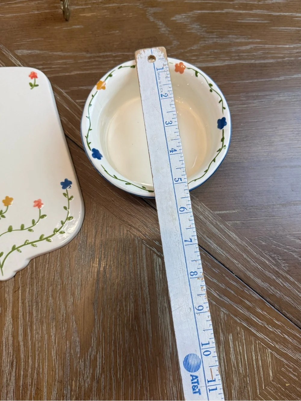 Vintage BIRD IN HAND by Andrea West Sigma Cheese / Cutting Board And Small Bowl
